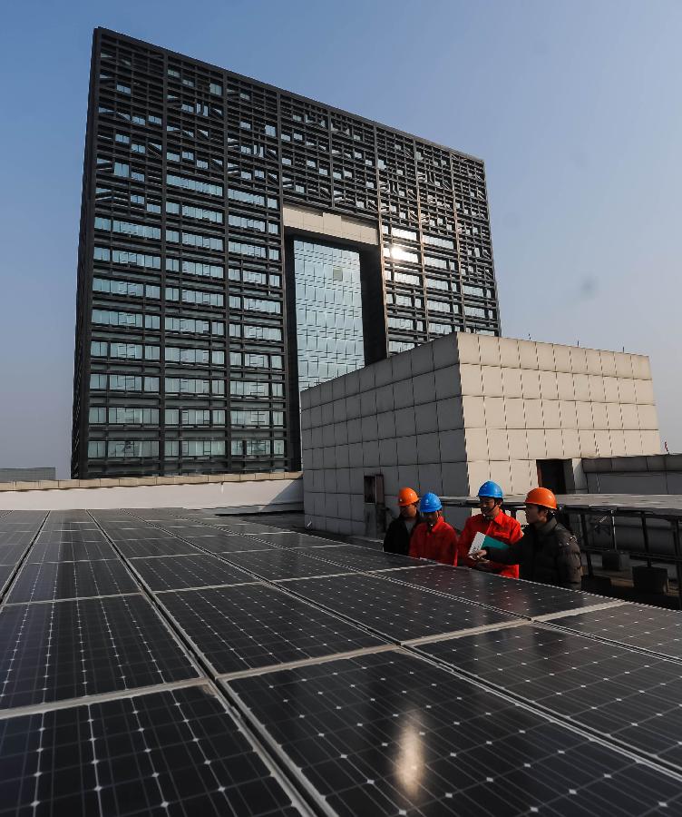 （科技）（4）浙江湖州：屋顶太阳能发电站正式并网发电