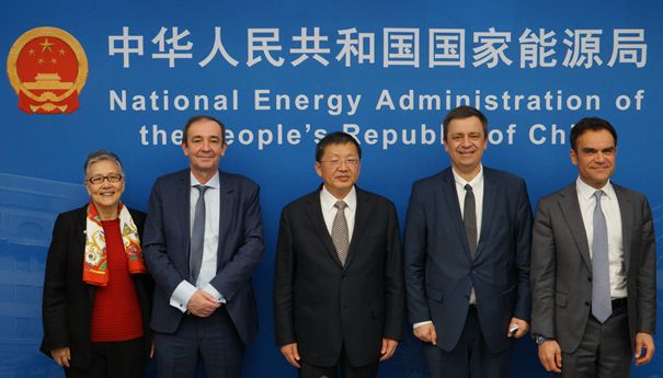 国家能源局主要负责人会见法电集团总裁和法马通公司董事会主席
