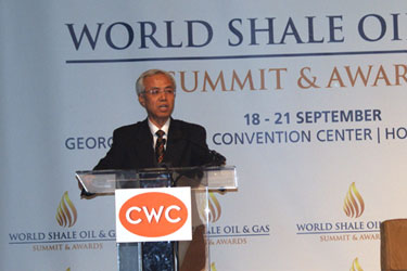 张玉清副局长出席第三届世界页岩油气大会并演讲