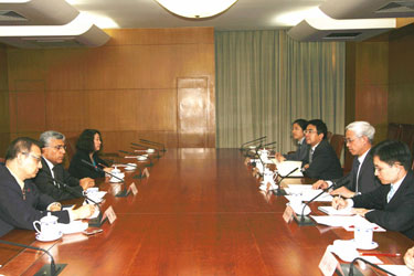 张玉清副局长会见沙特阿拉伯基础工业公司执行副总裁