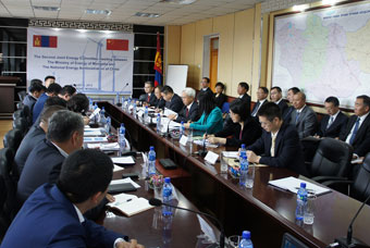 张玉清访问蒙古 出席中蒙能源联合委员会第二次会议