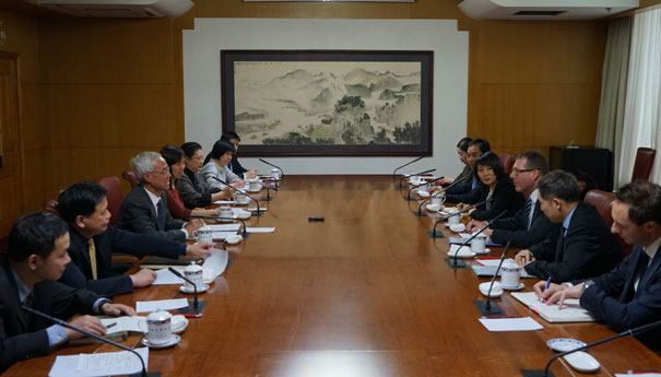 张玉清会见西门子发电和天然气公司首席执行官