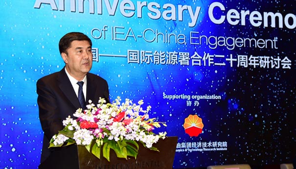 中国-国际能源署合作二十周年研讨会在京成功举行