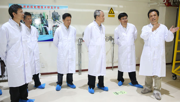 李仰哲赴中国原子能科学研究院调研