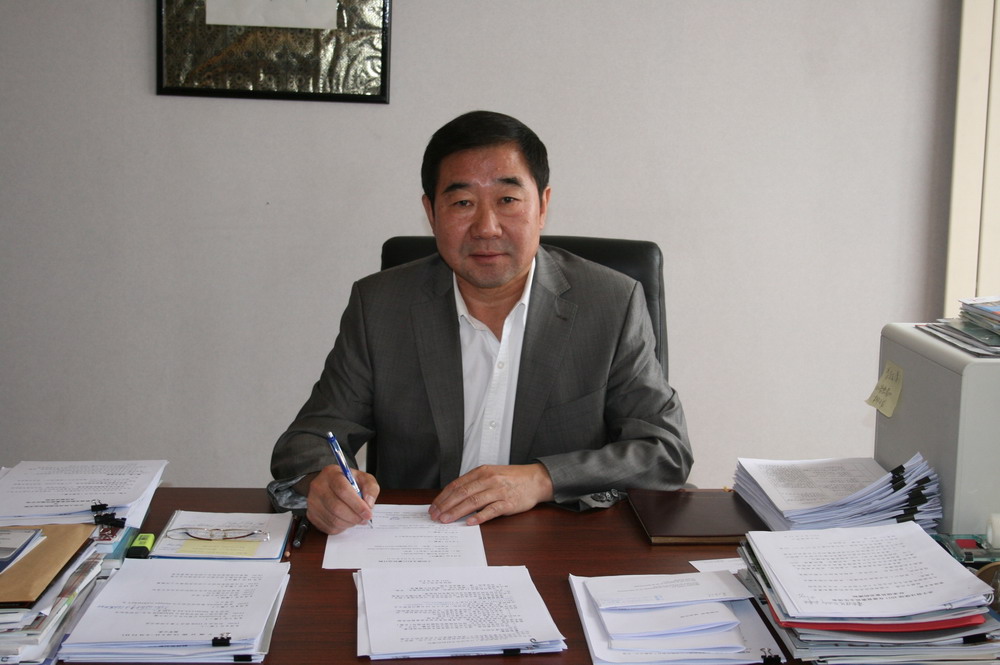 中国驻法国大使馆科技处公使衔参赞韩军.记者 李钊摄